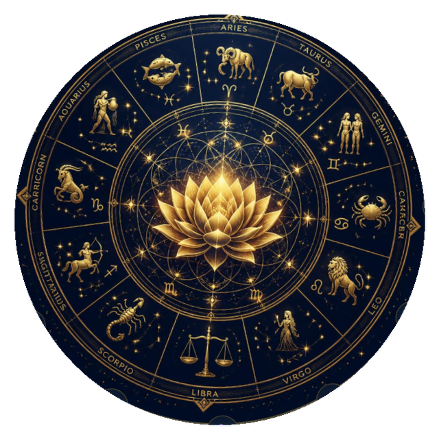 Vedic astrology zodiac wheel
